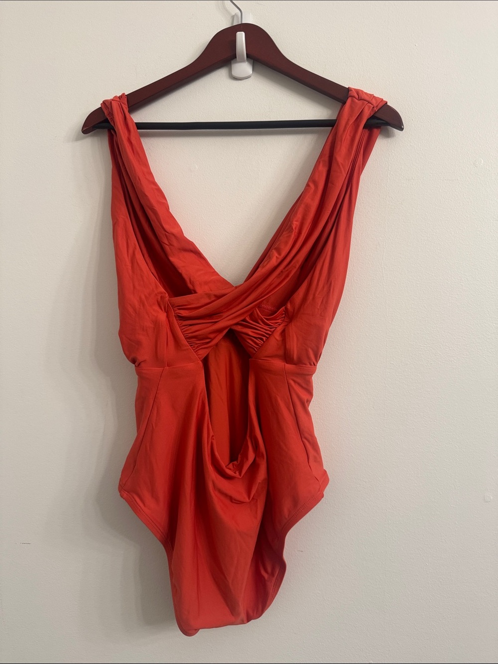 ALLIHOP burt orange one piece swimsuit - Picture 3 of 4